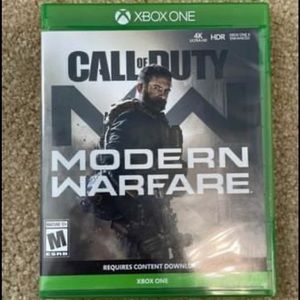 Xbox one call of duty Cold War & modern warfare